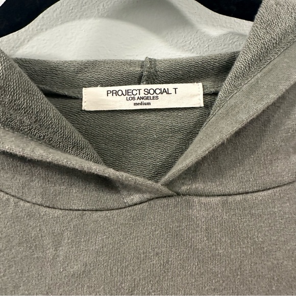 Project Social T Grey Hoodie Size Medium - Picture 2 of 4